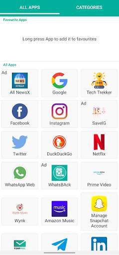 All In One Apps - All Social Apps, Save Space screenshot 2