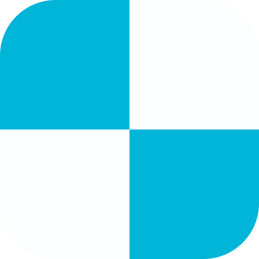 Tap Blue and White Piano icon