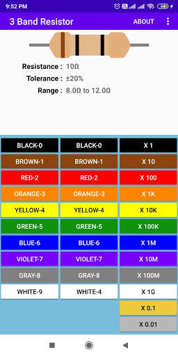 Resistor Code Calculator screenshot 7