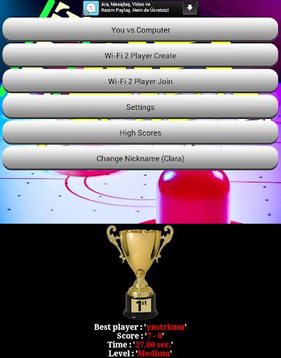 Air Hockey Wi-Fi Lite screenshot 2