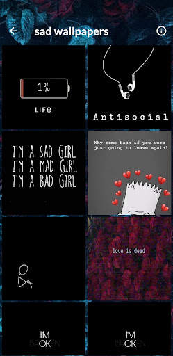 sad wallpapers screenshot 2