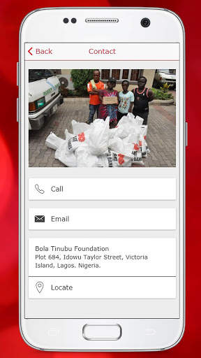 Bola Tinubu Foundation screenshot 5