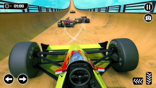 Formula Car Stunt Racing Games screenshot 1
