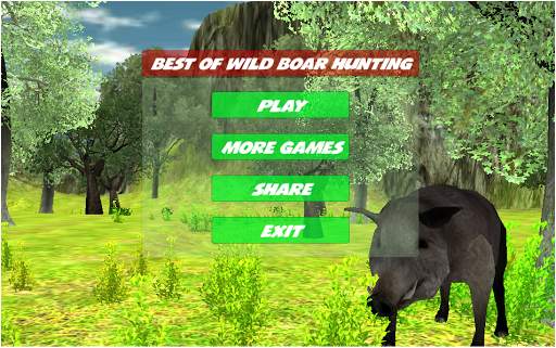 Sniper Boar Hunter 3D screenshot 1