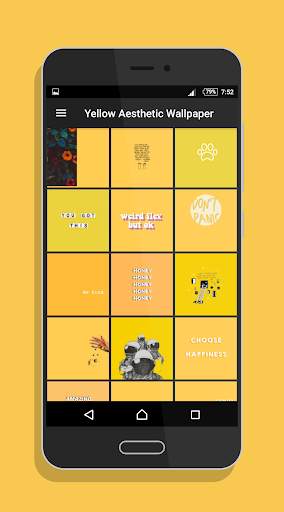 Yellow Aesthetic Wallpaper screenshot 3