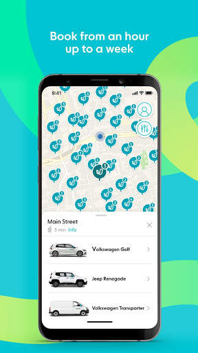 Ubeeqo Carsharing - Hourly or daily car rental screenshot 3