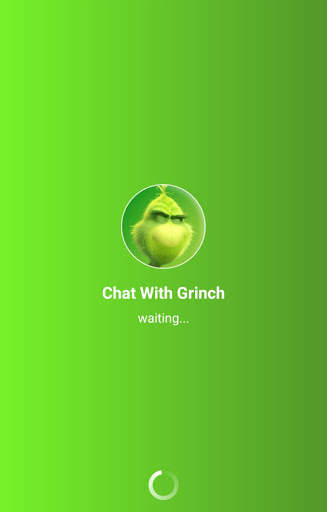Talk To Grinchs : Grinch Fake Video Call simulator screenshot 1