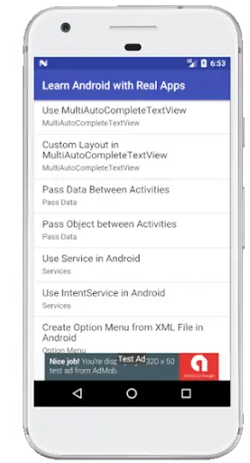 Learn Android with Real Apps screenshot 3