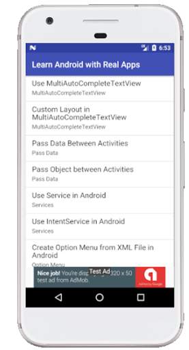Learn Android with Real Apps screenshot 3