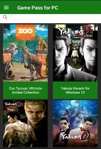 GamePass List for PC screenshot 1