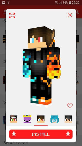 Skins Packs for Minecraft PE screenshot 3