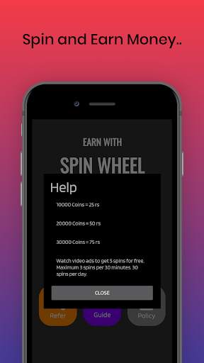 Spin and Earn Money screenshot 4