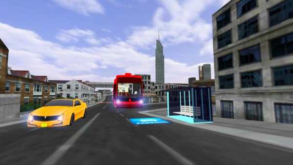 City Bus Game 3d Coach Simulator screenshot 1