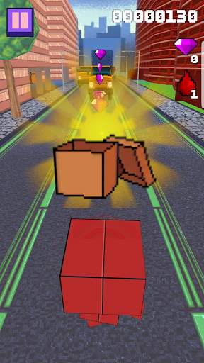 Pixel Runner - City Running Games screenshot 2