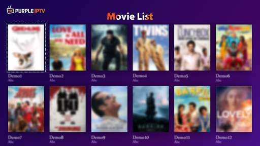 IPTV Smart Purple Player - No Ads screenshot 3