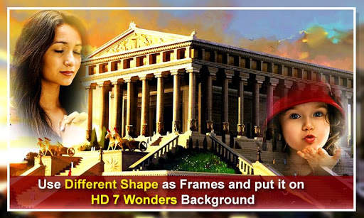 7 Wonder Photo Frame : Wonders Of The World Editor screenshot 4