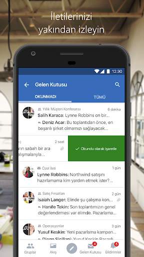 Yammer screenshot 3
