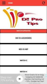 Dream11 Pro Tips screenshot 1