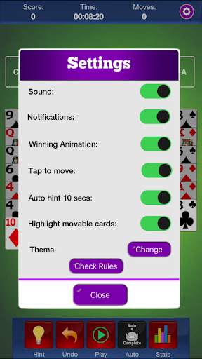 FreeCell screenshot 3