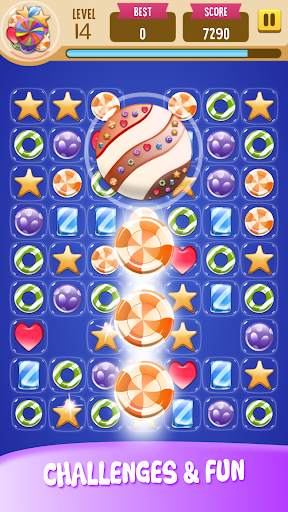 Bubble Candy: Match 3 Game (Addictive Puzzles) screenshot 4