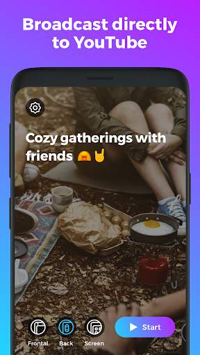 YouStream: Broadcast Videos to скриншот 1