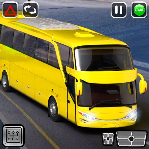 Bus simulator 3d 2022 bus game icon