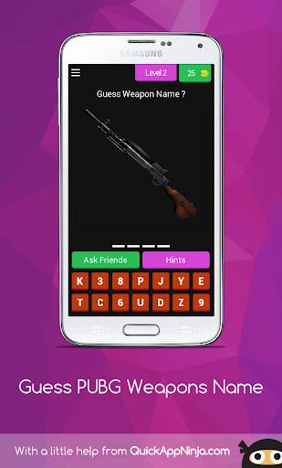 Guess PUBG Weapons Name screenshot 3