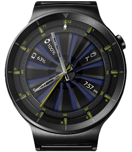 Mesh Turbine HD Watch Face & Clock Widget screenshot 13