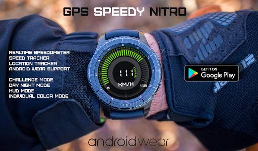 GPS Speedy Nitro - Wear Windsurfer HUD screenshot 18