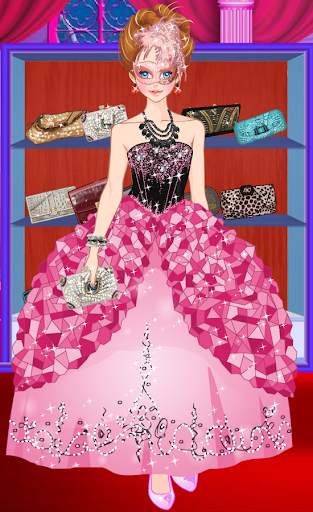Boneca princesa prom vestir-se screenshot 3