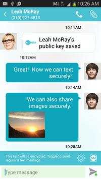 Secure Messenger encrypted SMS screenshot 5