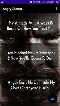 Angry Status screenshot 1