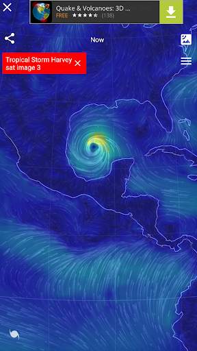Mapa de vento 🌪 Furacão Tracking screenshot 2