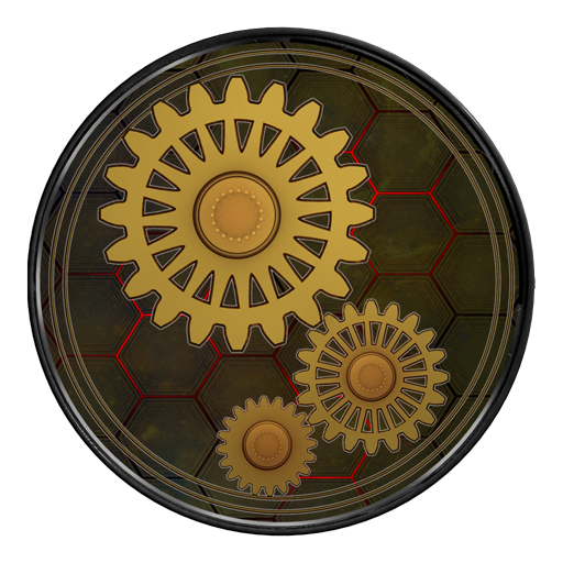 Gear Clock 3D Live Wallpaper icon