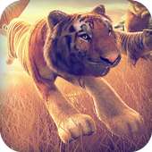 Wild Tiger Simulator Game Free logo