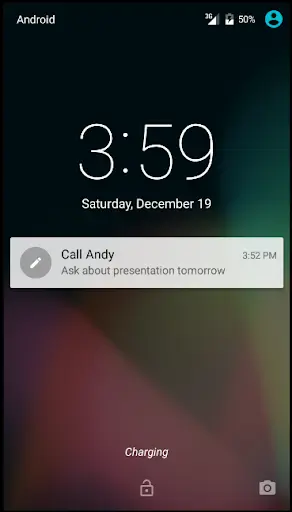 Notification Notes screenshot 2
