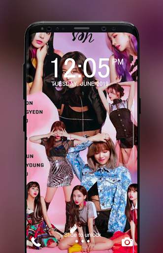 Kpop Photo Lock Screen App screenshot 2