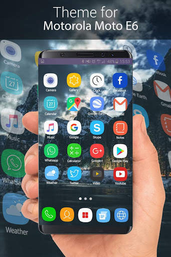 launcher Theme For Motorola Moto E6 screenshot 5