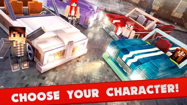 Blocky Car Driving Simulator screenshot 10