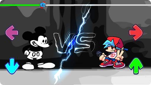 FNF vs Suicide Mouse Funny Mod screenshot 2