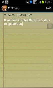 X Private Notes(secret diary) 6 تصوير الشاشة