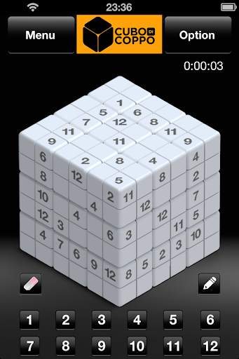 Coppo's Cube - Logic Game Sudoku 3D screenshot 3