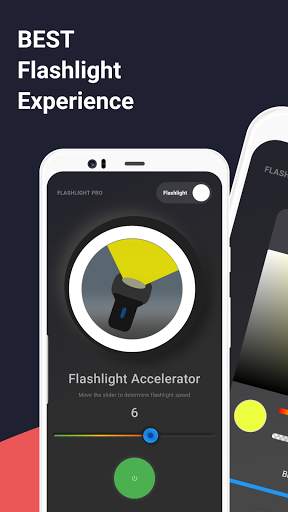 Flashlight Pro (Strobe Lights & Flashing Colors) screenshot 1