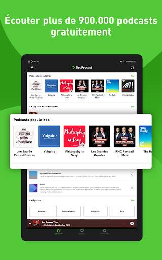 GetPodcast: lecteur de podcast screenshot 9