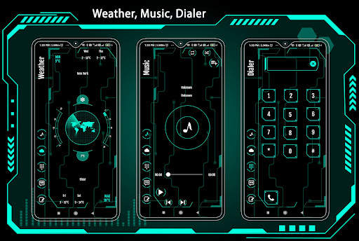 Innovatory Launcher 2021 - hitech homescreen screenshot 3