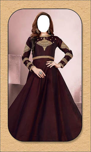 Women Gown Dress Photo Suit New screenshot 1