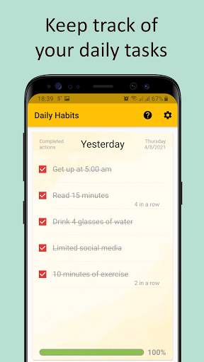 Daily Habits that Make You Better – Track and Grow screenshot 3