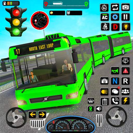Coach Bus Train Driving Games 1.21
