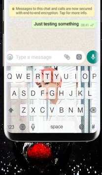 Keyboard BTS Jimin Theme screenshot 2