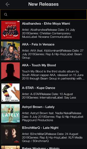 SA Music Library screenshot 4